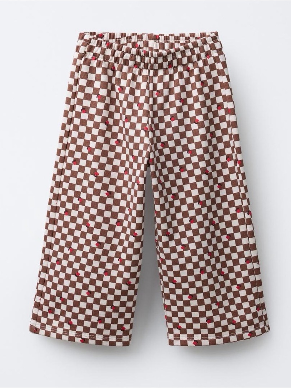 Zara CHECKERBOARD CULOTTES